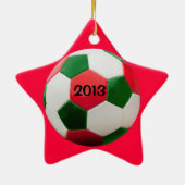 サッカースターオーナメント セラミックオーナメント (裏面)