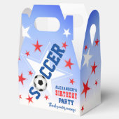 サッカースター誕生日パーティー フェイバーボックス (オープン)