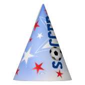 サッカースター誕生日 パーティーハット (左)