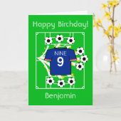 サッカースター（スコットランド） カード (黄色い花)