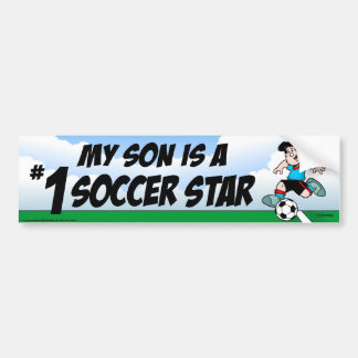 サッカースター バンパーステッカー