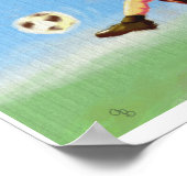 サッカースター ポスター (角)