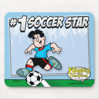 サッカースター マウスパッド