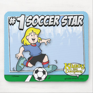 サッカースター マウスパッド