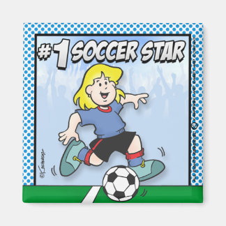 サッカースター マグネット