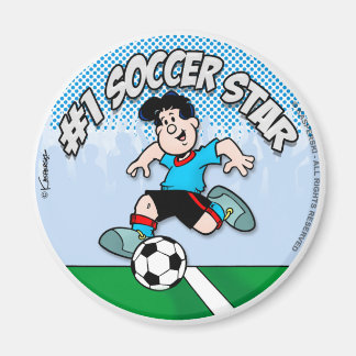 サッカースター マグネット