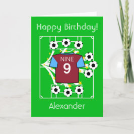 サッカースター（ロンドン·クラレット&ブルー） カード