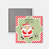 サッカーストッキングのスタッファー マグネット (正面/裏面)