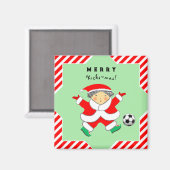 サッカーストッキングスタッファー マグネット (正面/裏面)