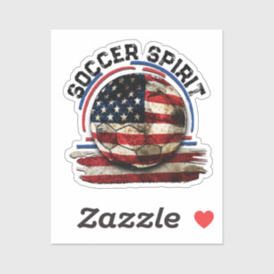サッカースピリットUSA、サッカーチームUSA シール