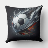 「サッカースプラッシュ」 クッション (裏面)