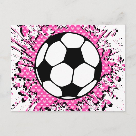サッカースプラット。 ポストカード (正面)