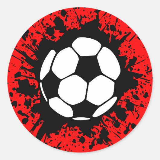 サッカースプラット。 ラウンドシール (正面)