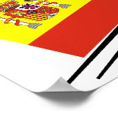 サッカースペインのチーム ポスター (角)