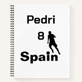 サッカースペインの、カスタマイズ可能 ノートブック