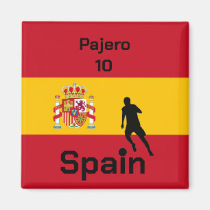サッカースペインの、カスタマイズ可能 マグネット