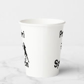 サッカースペインの、カスタマイズ可能 紙コップ (右)