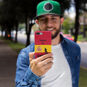 サッカースペインの、カスタマイズ可能 iPhone 11 ケース