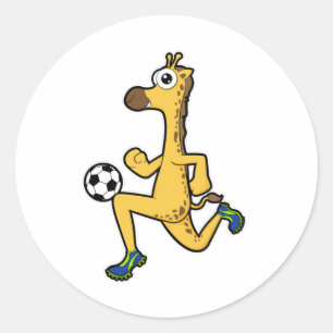 サッカースポーツでキリン ラウンドシール
