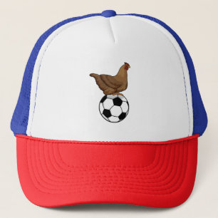 サッカースポーツで鶏を飼う キャップ