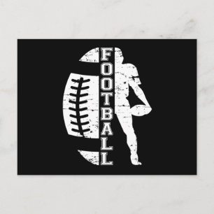 サッカースポーツゲームアメリカンチームおもしろいギフトアイディア ポストカード