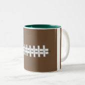 サッカースポーツコーヒーカップマグギフト ツートーンマグカップ (正面右)