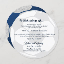 サッカースポーツバー（ユダヤ教の）バル・ミツバー詳細と情報 招待状