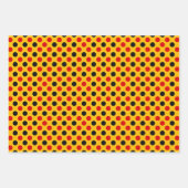 サッカースポーツパターン ラッピングペーパーシート (正面3)