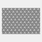 サッカースポーツパーティー ラッピングペーパーシート (正面3)