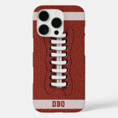 サッカースポーツファンスポーティモノグラム電話ケース Case-Mate iPhoneケース (裏面)