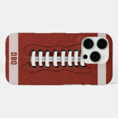 サッカースポーツファンスポーティモノグラム電話ケース Case-Mate iPhoneケース (裏面 (横))