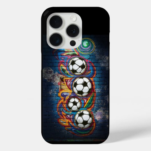 サッカースポーツフォンケース鮮やか保護ケース Case-Mate iPhoneケース (裏面)