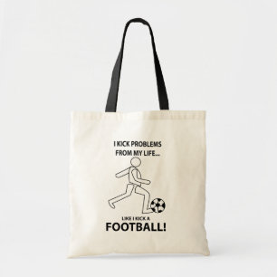 サッカースポーツプレーヤーサッカーサッカー トートバッグ