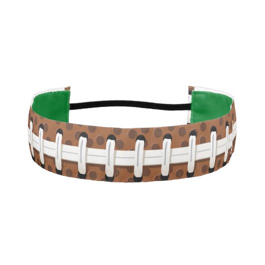 サッカースポーツプレーヤーNUMBERコーチチームファンのおもしろい アスレチックヘッドバンド (正面)