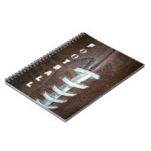 サッカースポーツ写真手帳 ノートブック (左側)