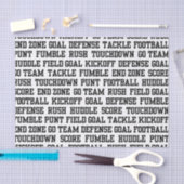 サッカースポーツ単語アートパーティー組織 薄葉紙