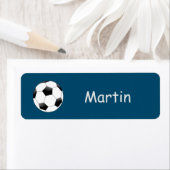 サッカースポーツ名キッズラベル ラベル (インサイチュ)