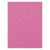 サッカースポーツ誕生日パーティーピンク テーブルクロス (正面)