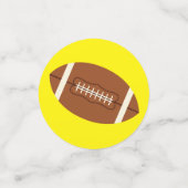 サッカースポーツ誕生日パーティー コンフェッティ (スモール正面)