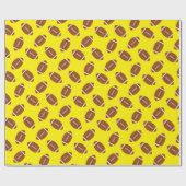 サッカースポーツ誕生日パーティー ラッピングペーパー (フラット)