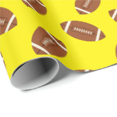 サッカースポーツ誕生日パーティー ラッピングペーパー (ロールコーナー)