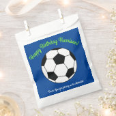 サッカースポーツ誕生日会 フェイバーバッグ (クリップ留めされた状態)
