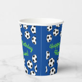 サッカースポーツ誕生日会 紙コップ (右)
