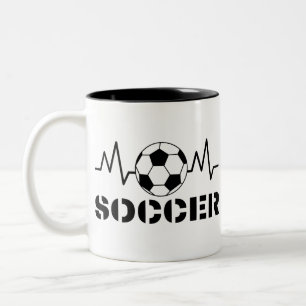 サッカースポーツ ツートーンマグカップ
