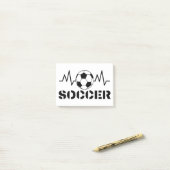 サッカースポーツ ポストイット (デスク上)