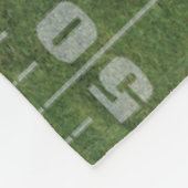 👶 – サッカースポーツ🏈 – 青 フリースブランケット (角)