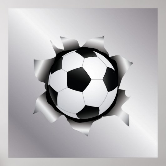 サッカースルーメタル ポスター (正面)