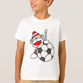 サッカーソックモンキー Tシャツ