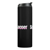 サッカータイポグラフィモダンアート抽象芸術スウィッシュ タンブラー (回転左)