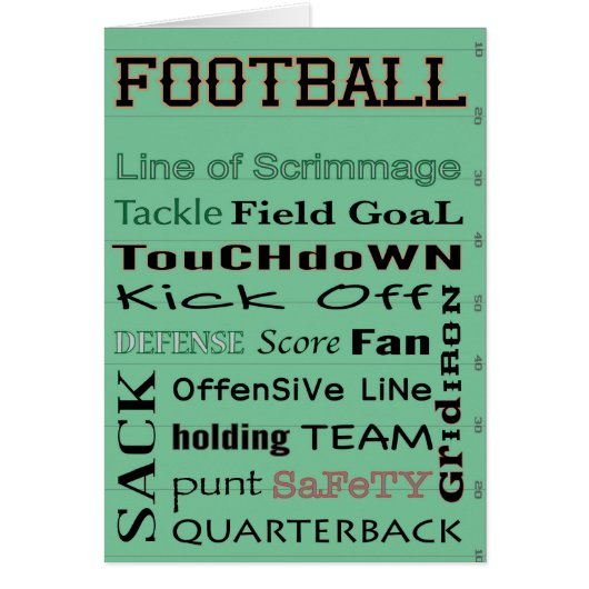 サッカータイポグラフィ (正面)